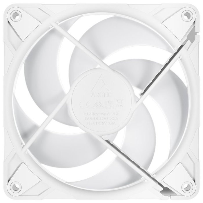 Arctic P12 Pro Reverse A-RGB White Pack de 3